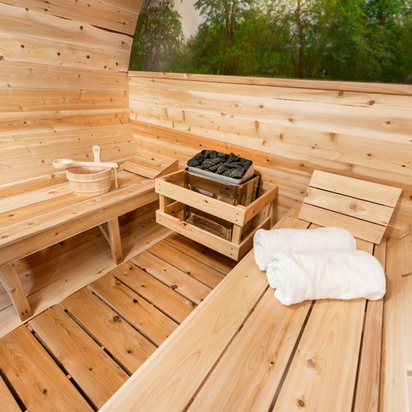 Dundalk CT Serenity MP 6 Person Barrel Sauna CTC2245MP