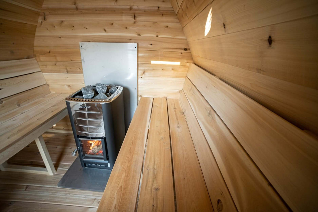 Dundalk CT Mini POD 4 Person Outdoor Sauna CTC77MW